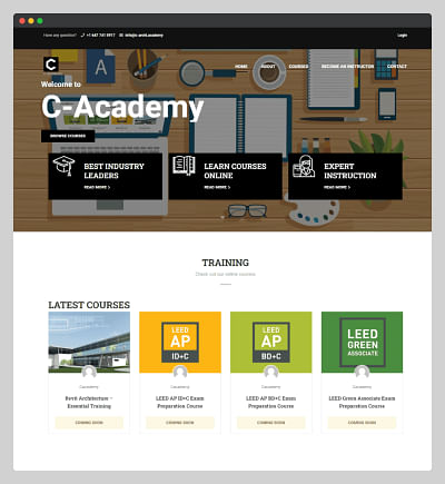 Website Design & Development - Création de site internet