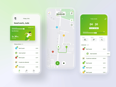 INTERACTIVE WALKING APP - Mobile App