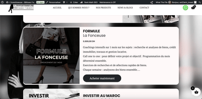 Creation site web e-co - Création de site internet