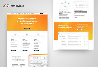 ImmoMate AI - Webseitengestaltung