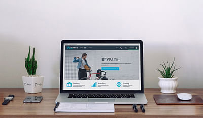 Keytrade Bank - UI & UX - Graphic Design