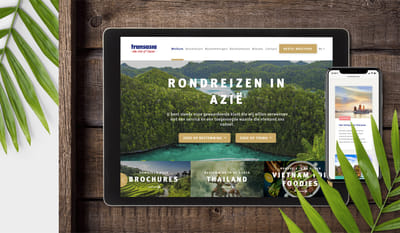 Transasia - reisbureau Brugge - Design & graphisme