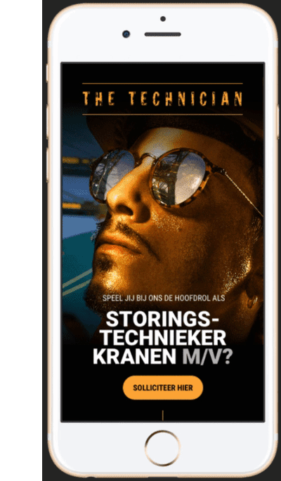 PSA Employer branding campaign Thetechnician.be - Branding & Positionering