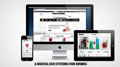 ABSOLUT DRINKS ECO SYSTEM - Publicité
