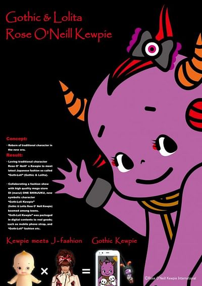 GOTHIC & LOLITA ROSE O'NEILL KEWPIE - Advertising