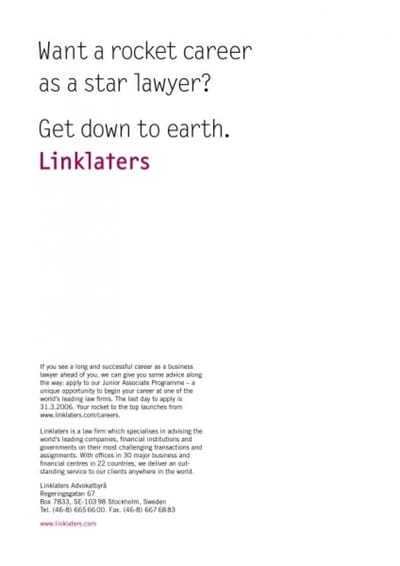 A ROCKET CAREER - Advertising