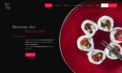 Fleur de Sushi - E-commerce