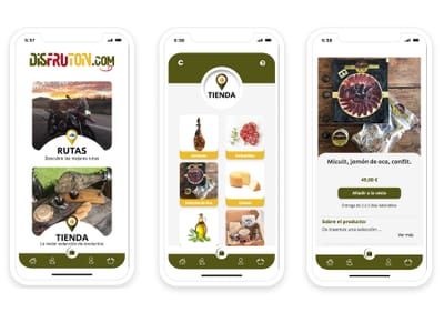 Disfruton.com - App móvil