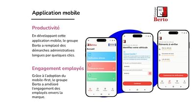 GROUPE BERTO - Application web
