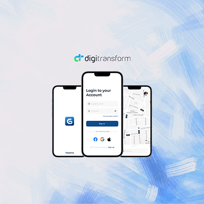 Transport Mobile App - Application web