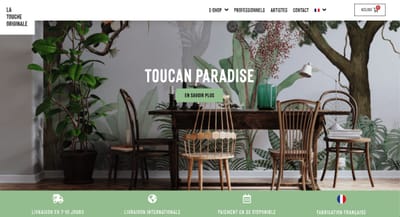 LA TOUCHE ORIGINALE - CRÉATION D'UN SITE ECOMMERCE - Email Marketing
