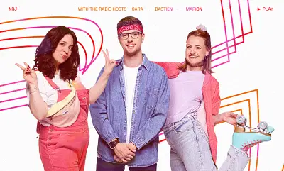 NRJ+ - Identité Graphique