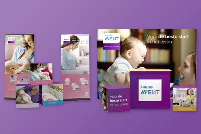 Philips Avent displays - Packaging