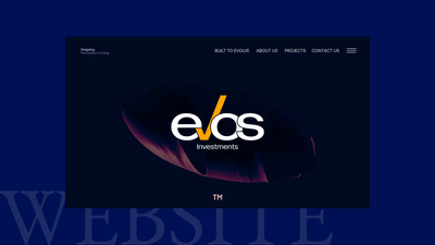 Evos Website - Website Creation