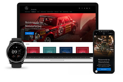 Mercedes-Benz Collection Shop mit Shopware 6 - Marketing
