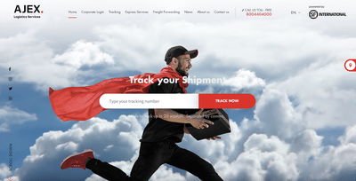 AJEX Website Creation - Mobile App
