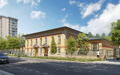 Crèche de 39 berceaux, Le Blanc-Mesnil — concours remporté - 3D