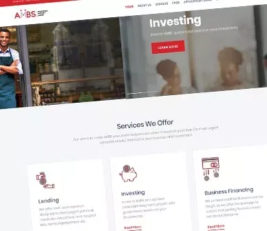 AMB Investment - Website Creation