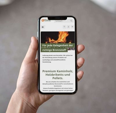 ONLINESHOP MIT SHOPWARE FÜR NATURBRENNSTOFFE - E-Commerce