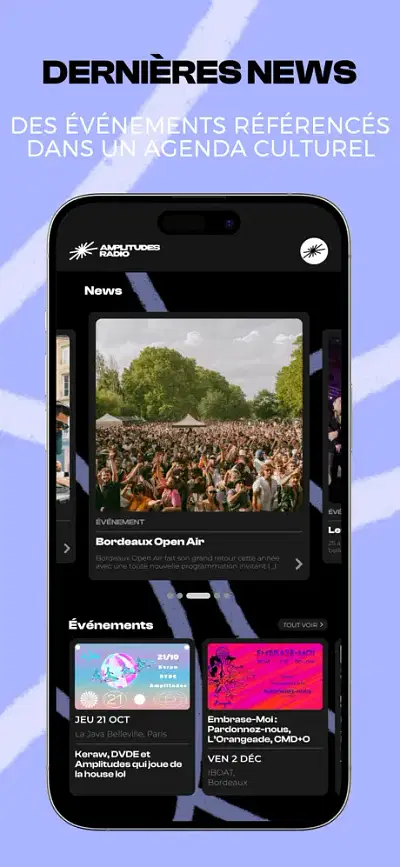 Application Mobile Android/iOS - Radio - Application mobile