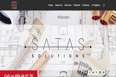 SATAS - Création de site internet