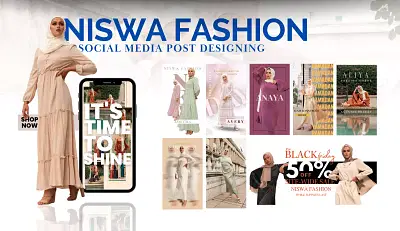 Niswa Fashion Marketing Campaign, Designs & Videos - Producción vídeo