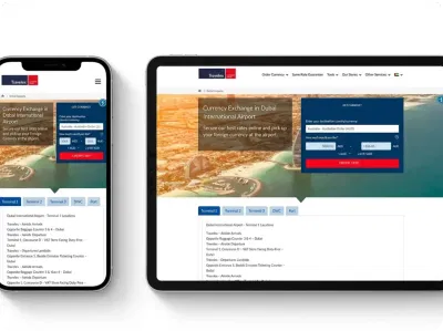 Travelex - Website Creatie