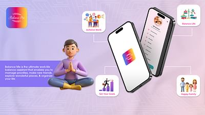 Balance Me - Simplifying Your Day App - Mobile App