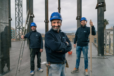 shooting fotografico per social Costruzioni - Social Media