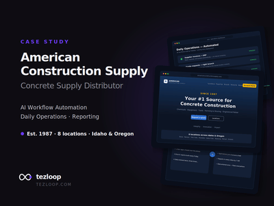 American Construction Supply - Intelligence Artificielle