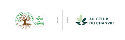 Au cœur du chanvre - Refonte visuelle - Image de marque & branding