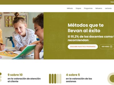 Página web para Tekman Education - Ergonomie (UX/UI)