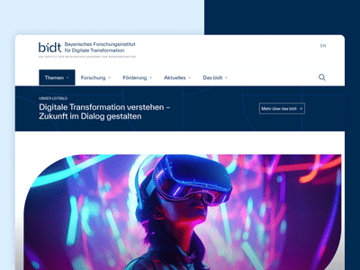 BIDT - Website - Webseitengestaltung