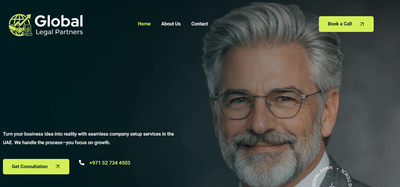 Website Development for GL Partners - Webseitengestaltung