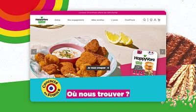 HappyVore - Nouveau site sur Shopify - E-commerce