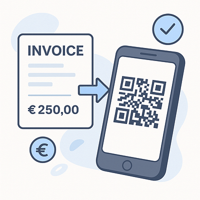 Factuur naar SEPA QR voor snelle betaling - Software Ontwikkeling
