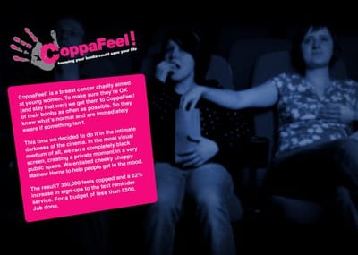 COPPAFEEL! IN THE DARK - Advertising