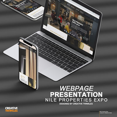 Nile Property Expo Website - Website Creation