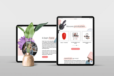 Bizz Nails Webshop Ontwikkeling - E-commerce