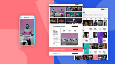 Refonte du site Drupal de l'Opéra National de Bordeaux - Webseitengestaltung