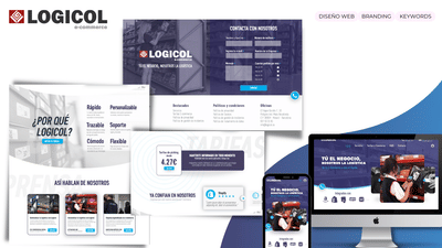 DISEÑO WEB+BRANDING EMPRESA LOGÍSTICA - Branding y posicionamiento de marca