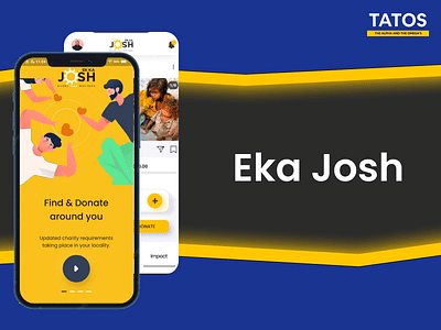 Eka Josh - Donation Application - Application mobile