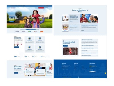 Website Design & Development For City Express Money Transfer - Création de site internet