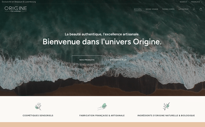 Refonte d'un site eCommerce - Création de site internet