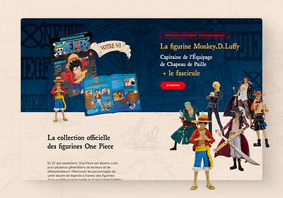 Hachette Collections - Refonte design sites - Ergonomy (UX/UI)