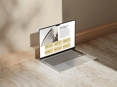 Website Design for Pankrác House - Ergonomie (UX/UI)
