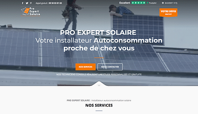 Ma Production Solaire - Webseitengestaltung