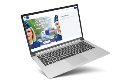 Politiezone Druivenstreek website - Image de marque & branding