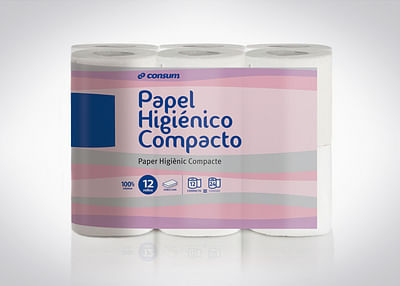 Packaging marca blanca supermercado Consum - Diseño Gráfico