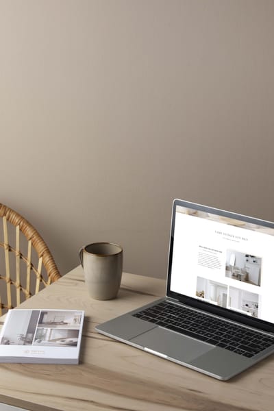 Prestia Immobilier | Identité de marque, site internet, supports - Image de marque & branding